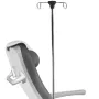 Accessoires voor Comfort Relaxfauteuil Infuuspaal met houder voor zijmontage rechts, 120 cm lang, niet in hoogte verstelbaar